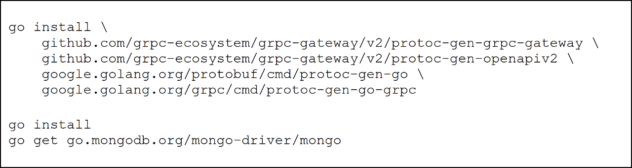 install required binaries in $GOBIN step 2