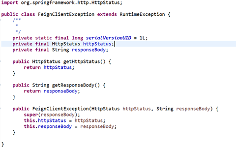 Handling errors in Spring Boot Feign Client