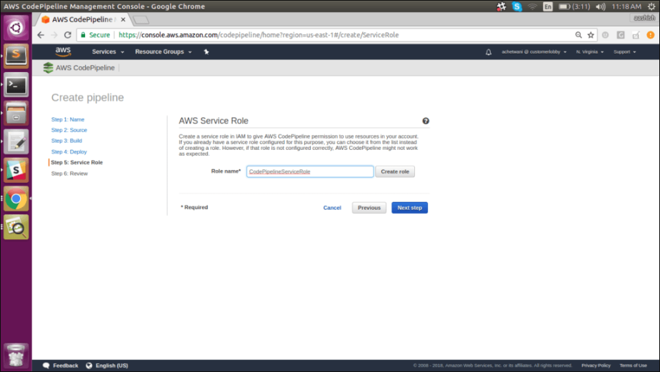 Create pipeline