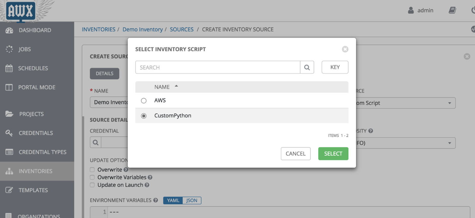 Custom-Inventory-Script