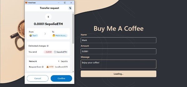 Crypto donation