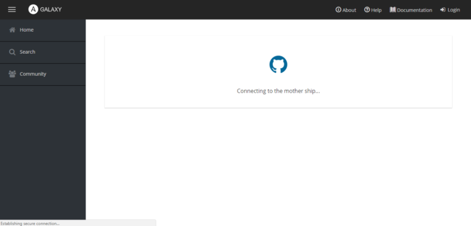 Login to Galaxy using GitHub