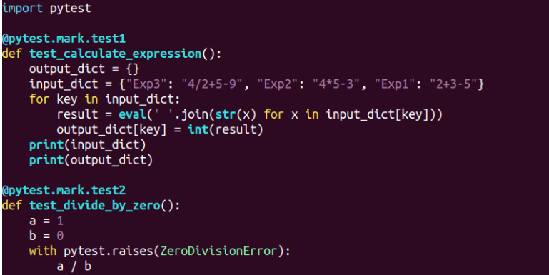 Run tests by markers in pytest