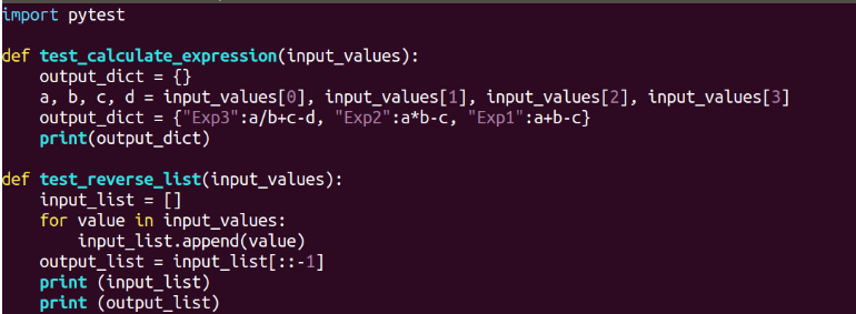 conftest.py file test file