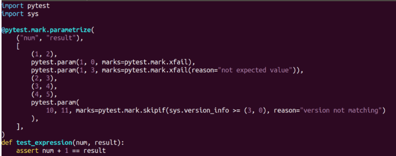 Skip/Xfail with parametrize test case input