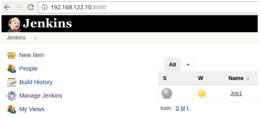 Accessing active server Jenkins using virtual IP.