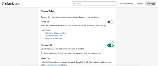 Slack API integration Java Opcito 7
