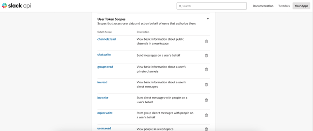 Slack API integration Java Opcito 9