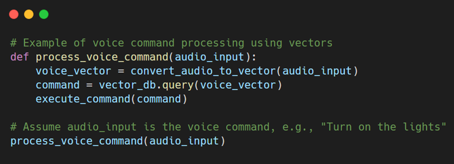 Speech recognition and voice command processing