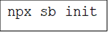 initialize storybook