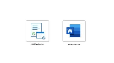 Microsoft Word Add-in for a CLM solution